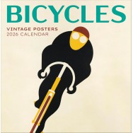 Bicycles Vintage Posters 2026 Wall Calender